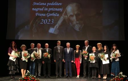 PODELITEV NAGRAD IN PRIZNANJ  FRANA GERBIČA ZA LETO 2023 42 FOTO LJUBO VUKELIČ